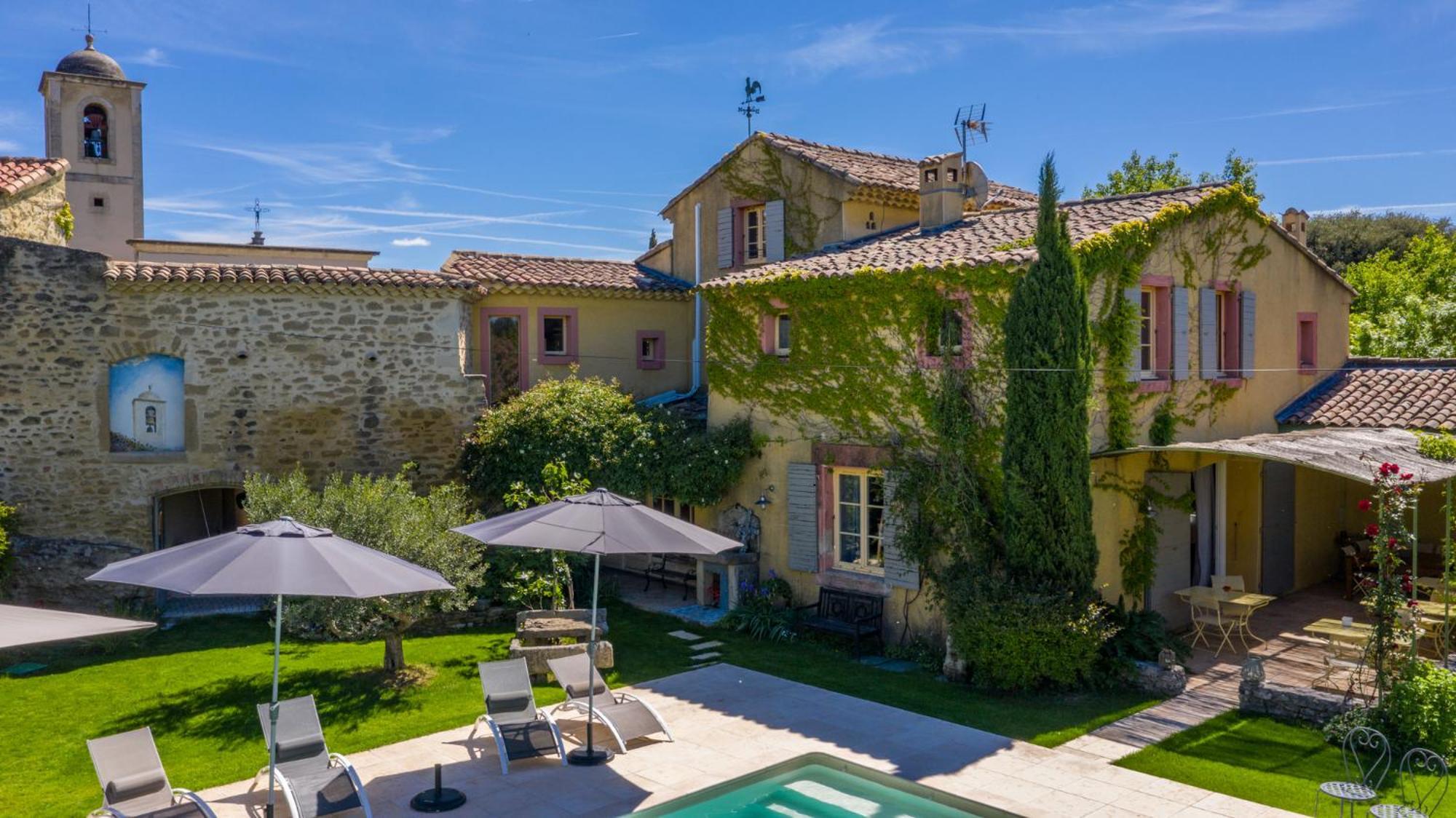 La Demeure De Cybele - Chambres D'Hotes En Drome Provencale Colonzelle ภายนอก รูปภาพ